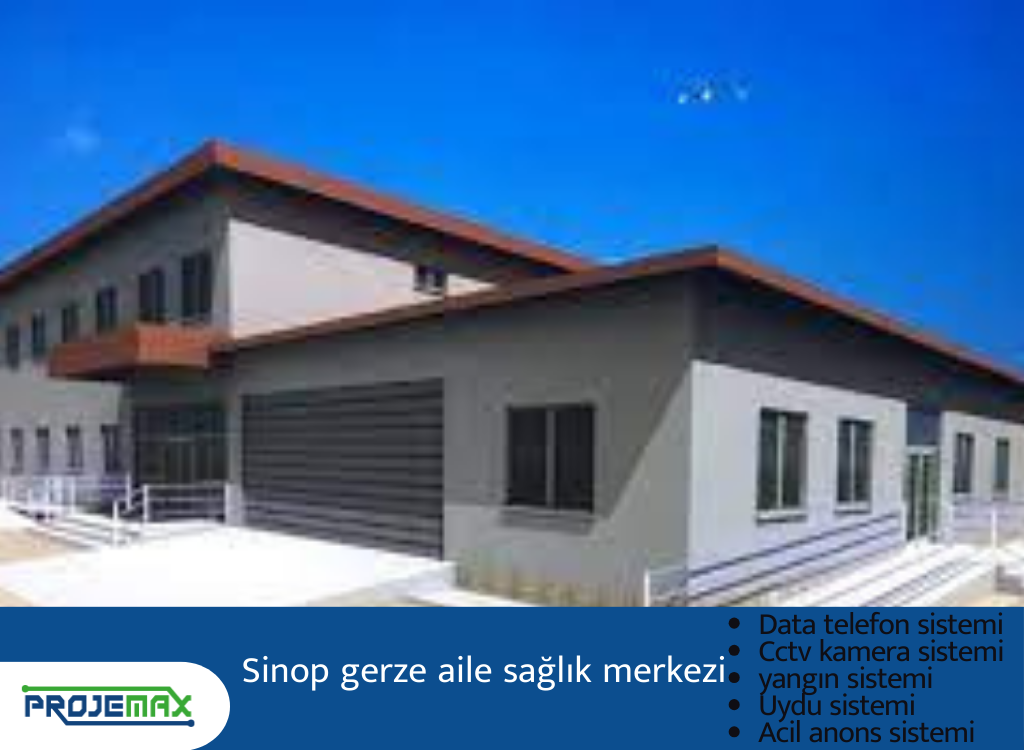 Sinop gerze aile sağlık merkezi